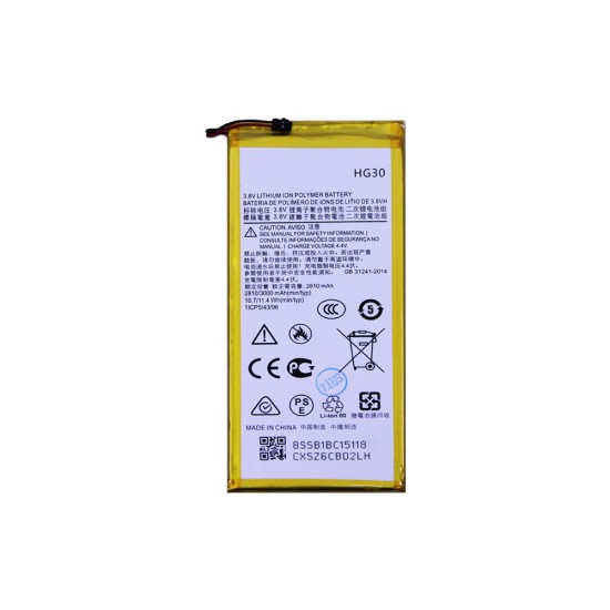 Bateria HG30 para Motorola Moto G5s/XT1794 3000mAh Bateria HG30 para Motorola Moto G5s/XT1794 3000mAh